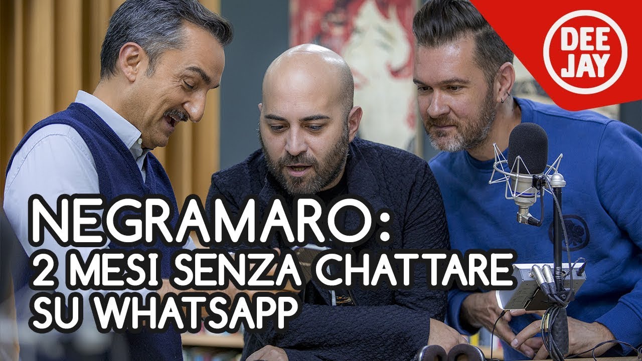 Negramaro, la crisi prima del nuovo disco: “Siamo stati 2 mesi senza chattare su whatsapp”