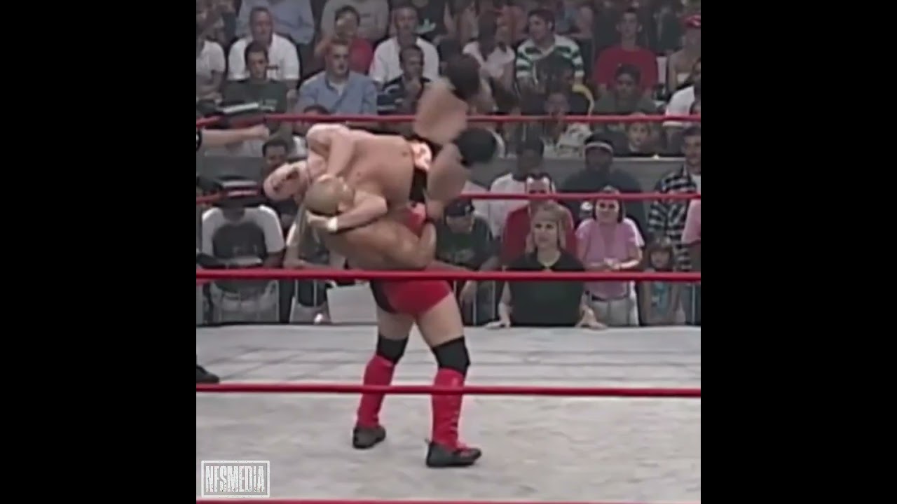 Alex Shelley with a Standing Sliced Bread
