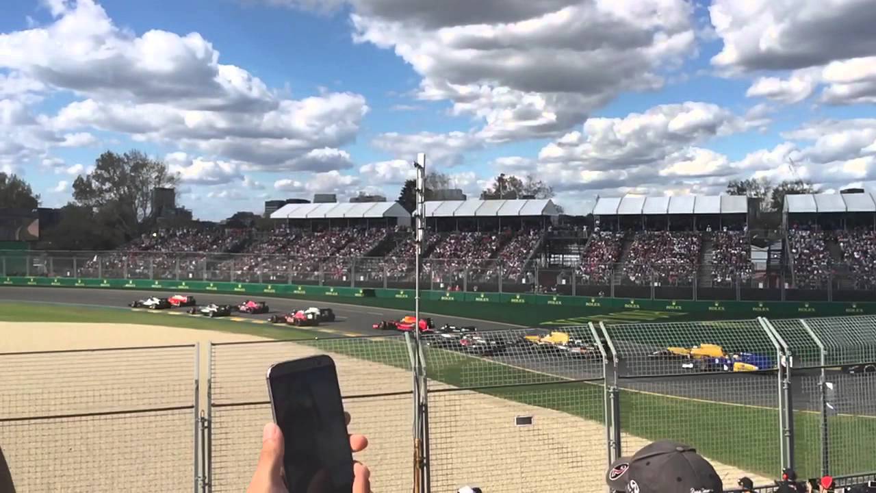 Melbourne Formula 1 GP 2016 - Slow Mo start to the race