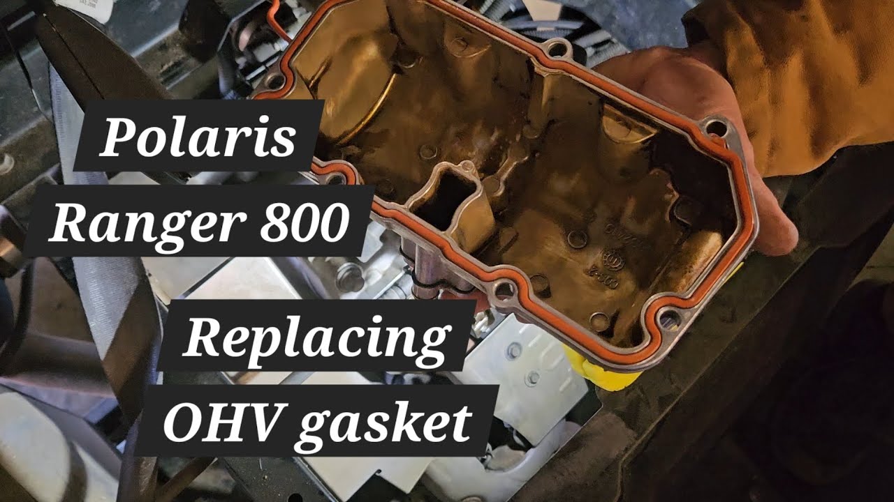 2011 Polaris Ranger 800 OHV gasket replacement DIY How to