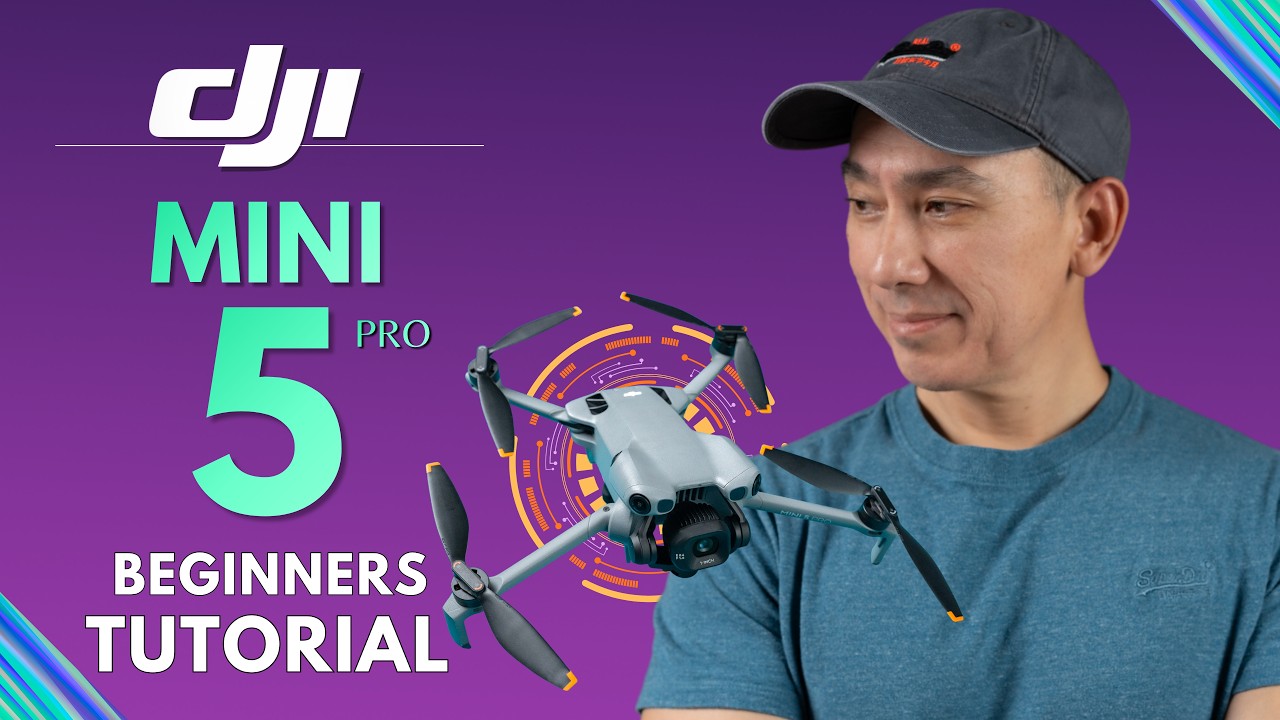 Учебное пособие по DJI Mini 5 PRO: настройка и управление.