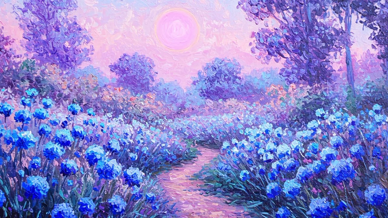 Blue Blossom Fields – Chill Ambient Beats