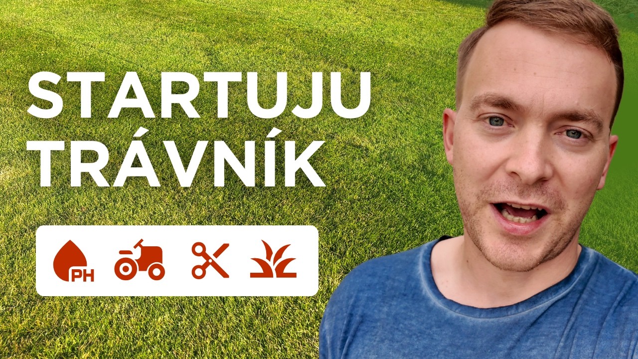 Takhle startuju jarní sezónu na trávníku (sekání + hnojení + postřik)