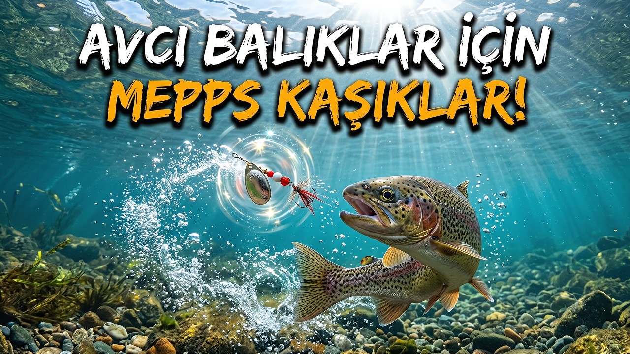 MEPPS KAŞIK KULLANMALISINIZ? Dev Balıklar İçin Sır Silah! Balık Nasıl Tutulur?