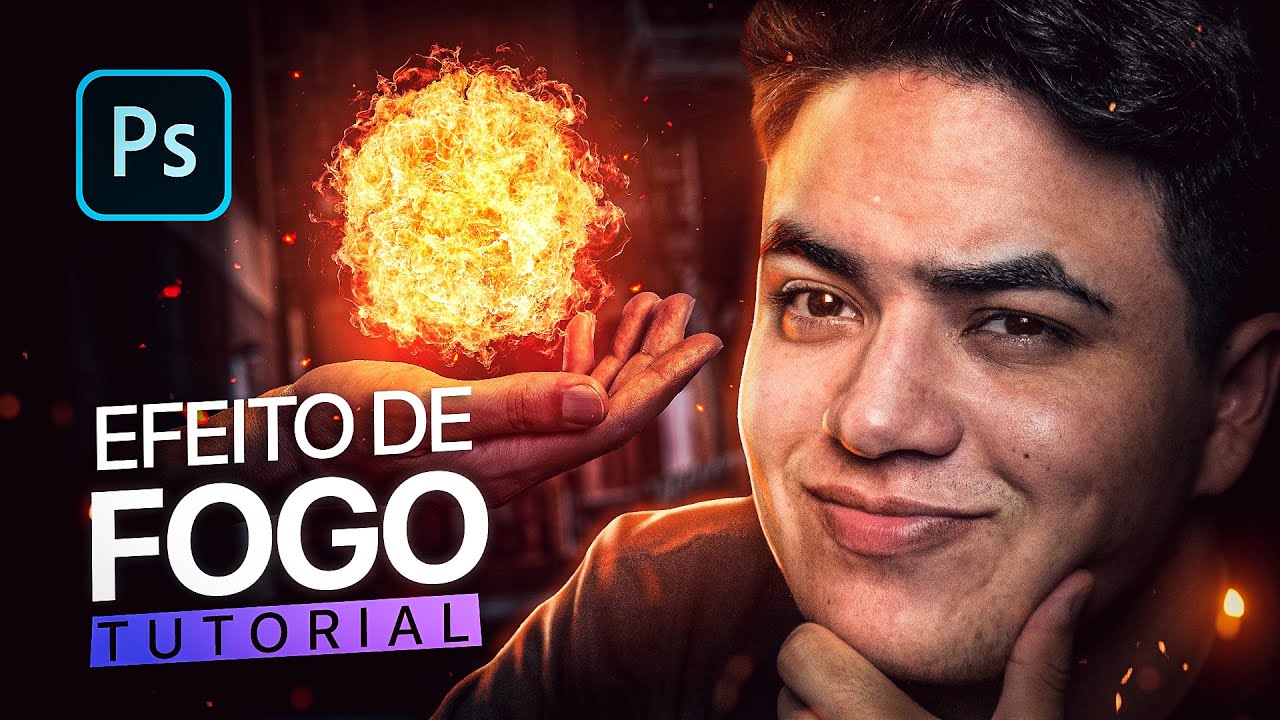 Truque Revelado: Crie FOGO 🔥 no Photoshop | Tutorial para iniciantes 2023