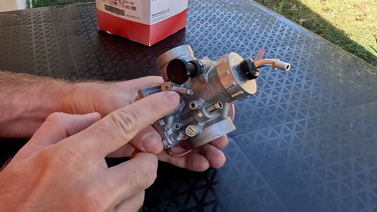 Yamaha DT175 / DT125 New Carburetor Disassembly