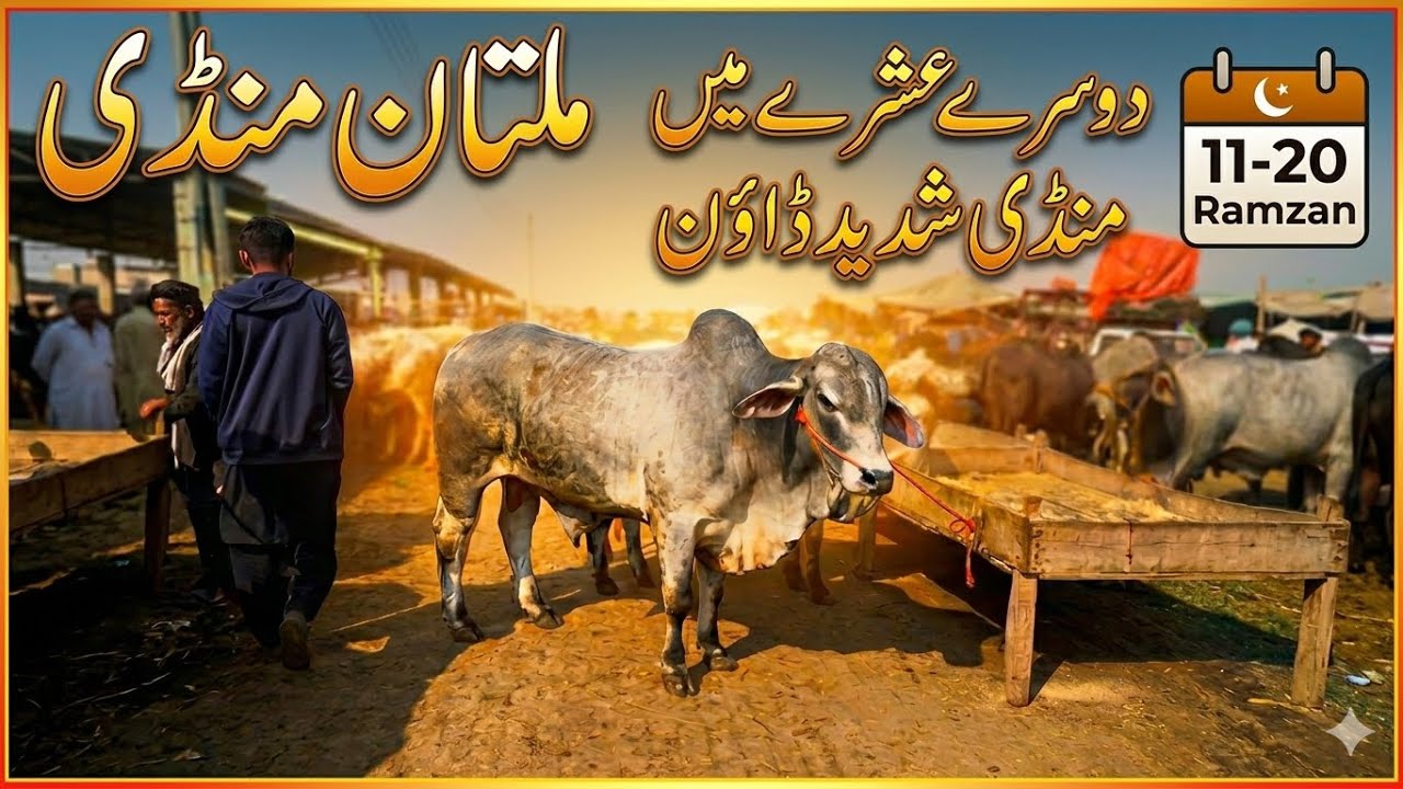 Multan Mandi Ramadan New Update Saturday Sunday #multanmandi #ramadan #mandi #ludanmandi #viralvideo