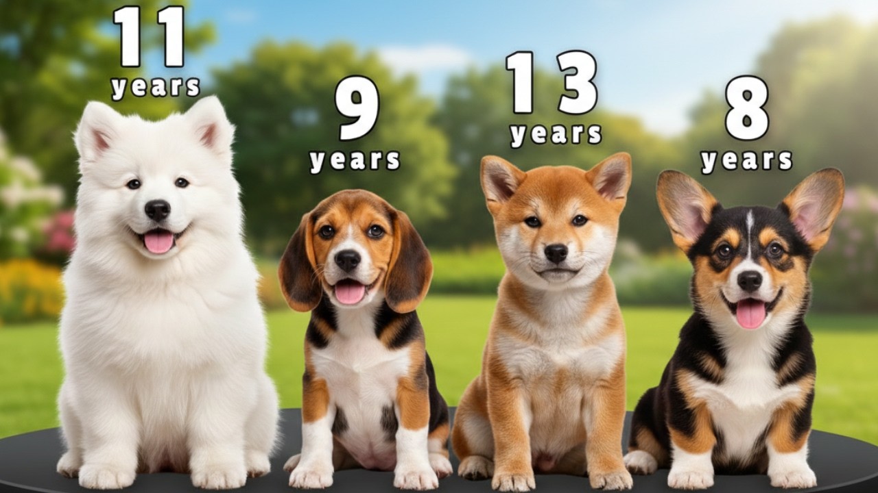 🐶Dog Breeds by Lifespan: Who Lives the Longest?