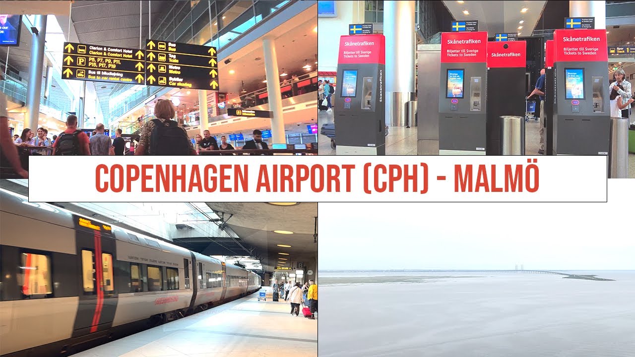 Из аэропорта Копенгагена (CPH) в Мальмё в Швеции — ЛЕГКО И БЫСТРО!