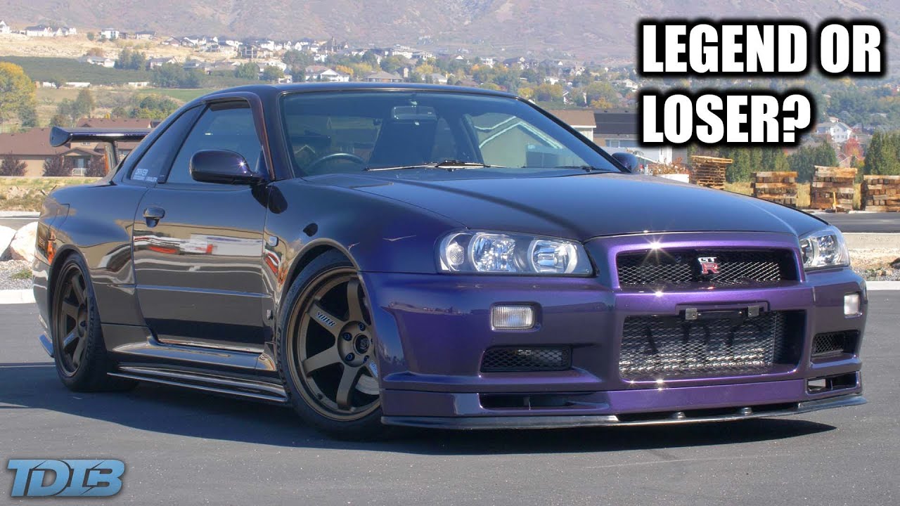 560HP R34 Nissan Skyline GT-R Review! Worthy of Legendary Status?