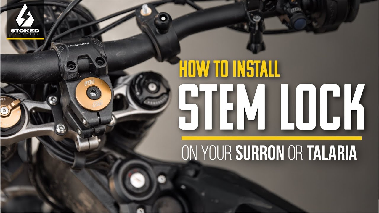 How To Install Warp 9 Stem Lock On Your Surron Or Talaria!