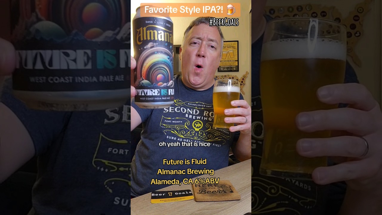 Favorite style IPA?! Future is Fluid West Coast Style IPA by Almanac Brewing #beergoals #beer