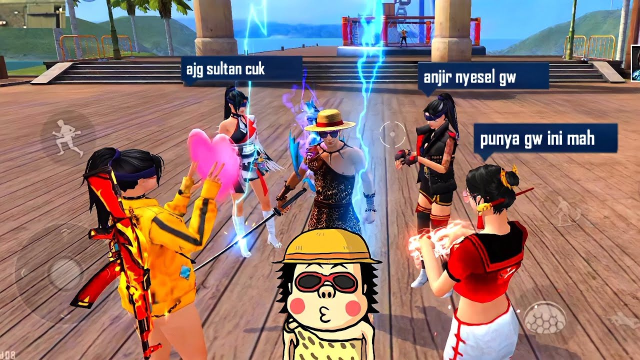 KUMPULAN PRANK CEWE MATR3 DI TRAINING PAKAI SET KOPRAL JONO🔥 AUTO KASIH PAHAM EMOTE 10 JUTA🤙🏻