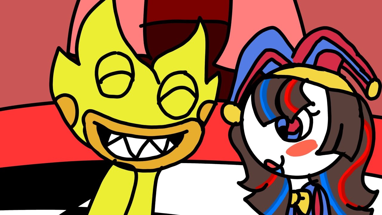 Kissy player jr is a fan of pomni / speed drawing 