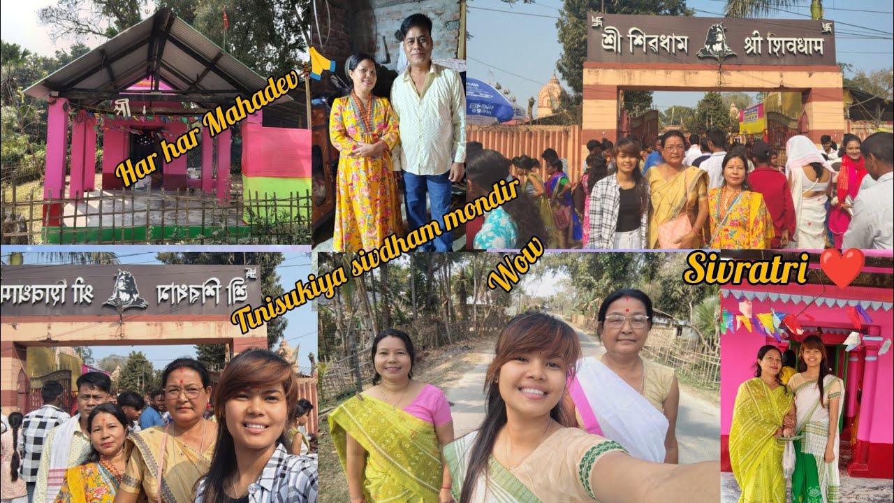 Sivratri in tinisukiya Sivdham mondir 🙏🥰#youtubevideo #viral .. Episode 29 