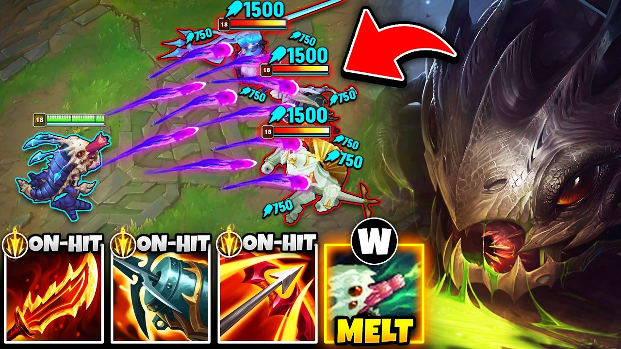 Kog'Maw but I'm a literal Photon Cannon that melts your whole team (3.00+ ATTACK SPEED)