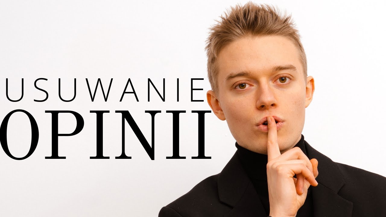 Czy usuwanie opinii jest złe?