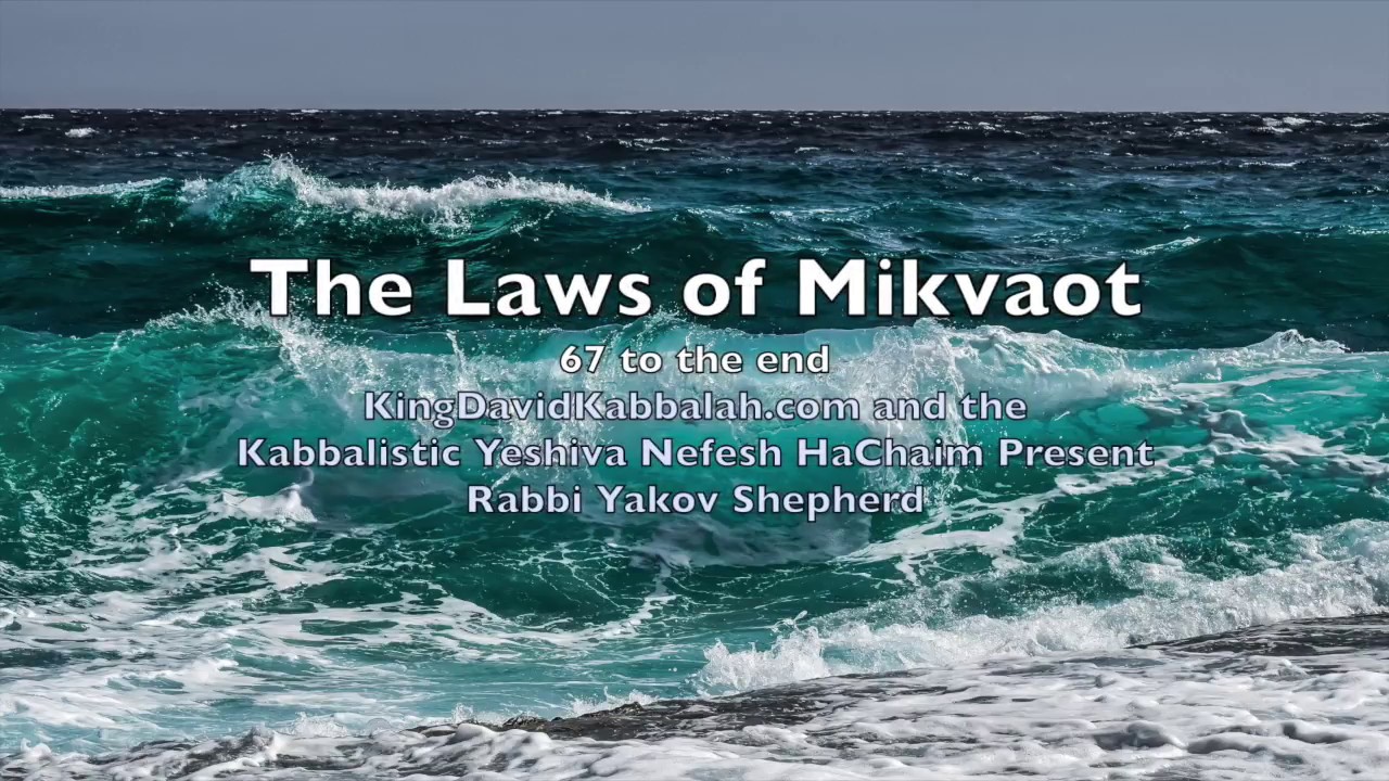 Laws of Mikvaot 67 through the finnish