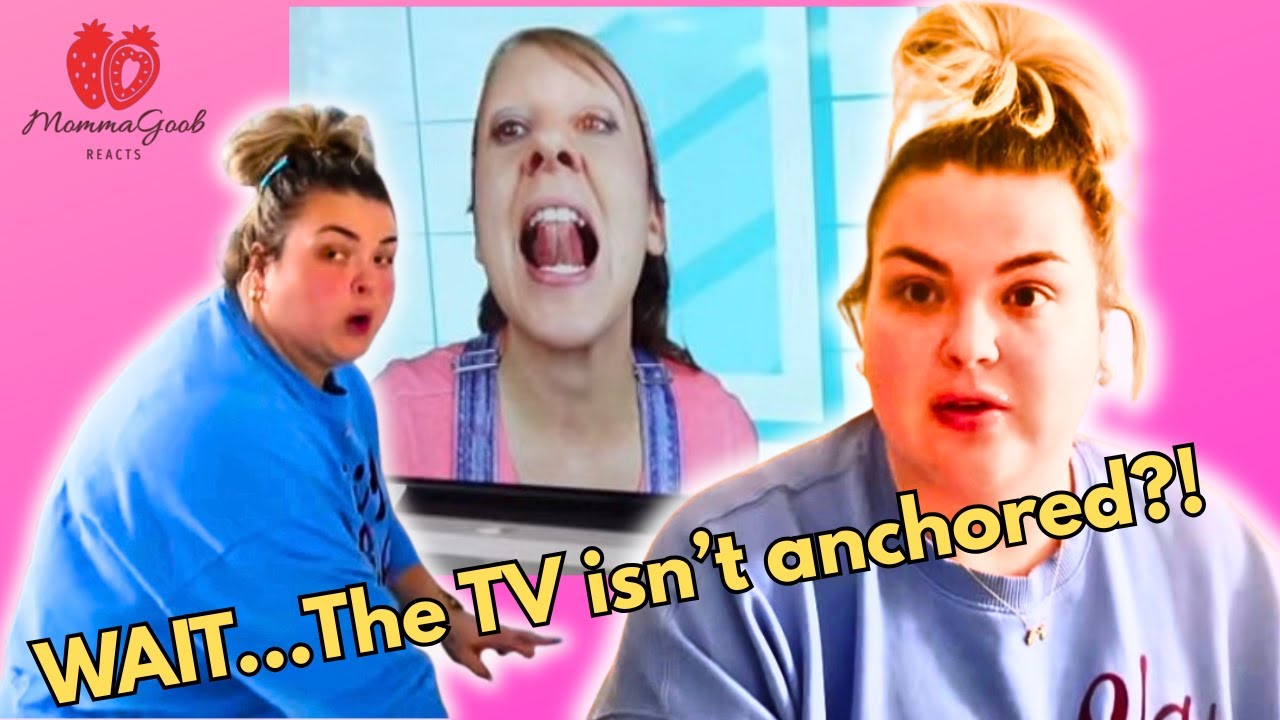 WHY ISN’T THE TV ANCHORED?! | Playroom Reaction