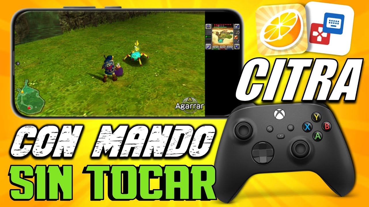 🔥 ¡Adiós Pantalla Táctil! 🎮 Configura Citra Android para Jugar Solo con Mando