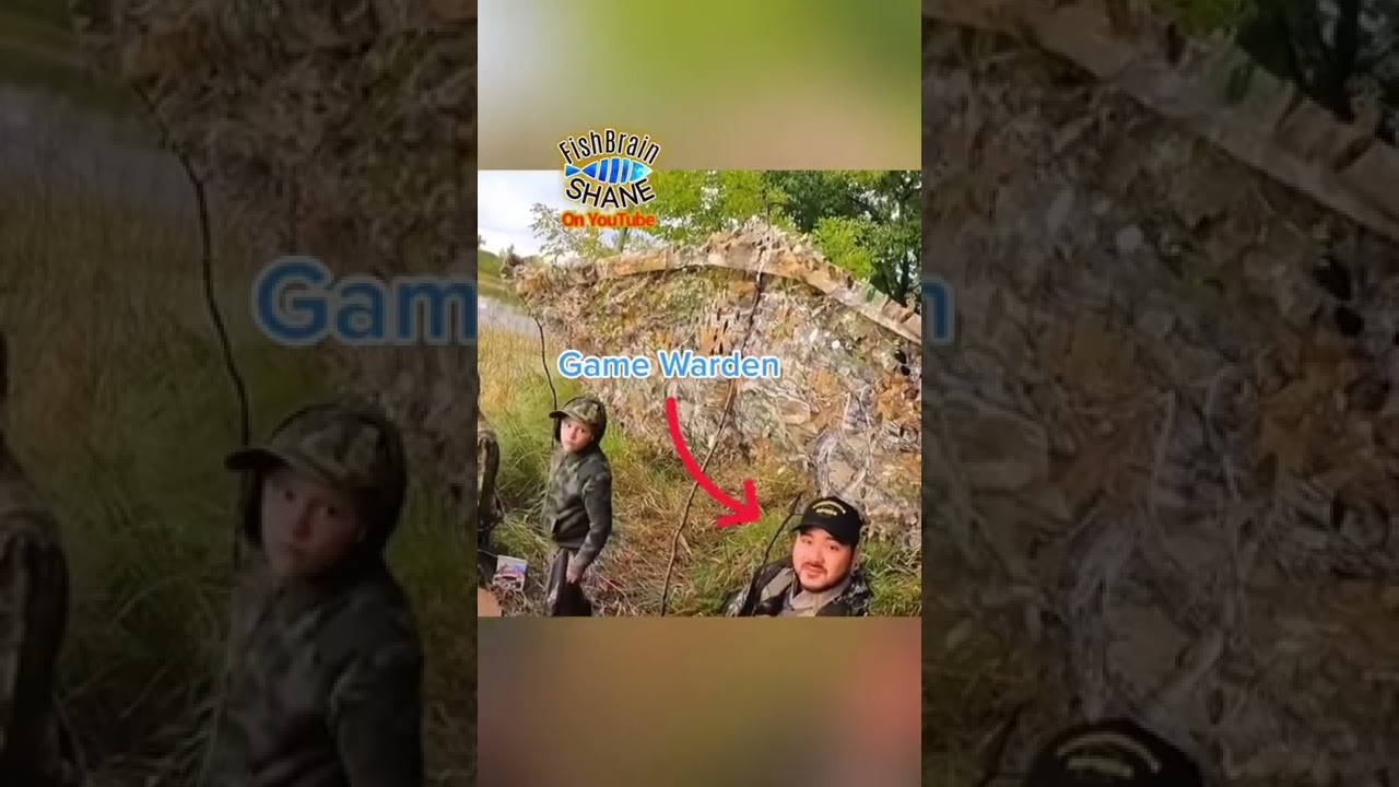 SNEAKY Game Warden 👮&zwj;♂️ In My Duck Blind Part 3‼️ (DNR Agent)