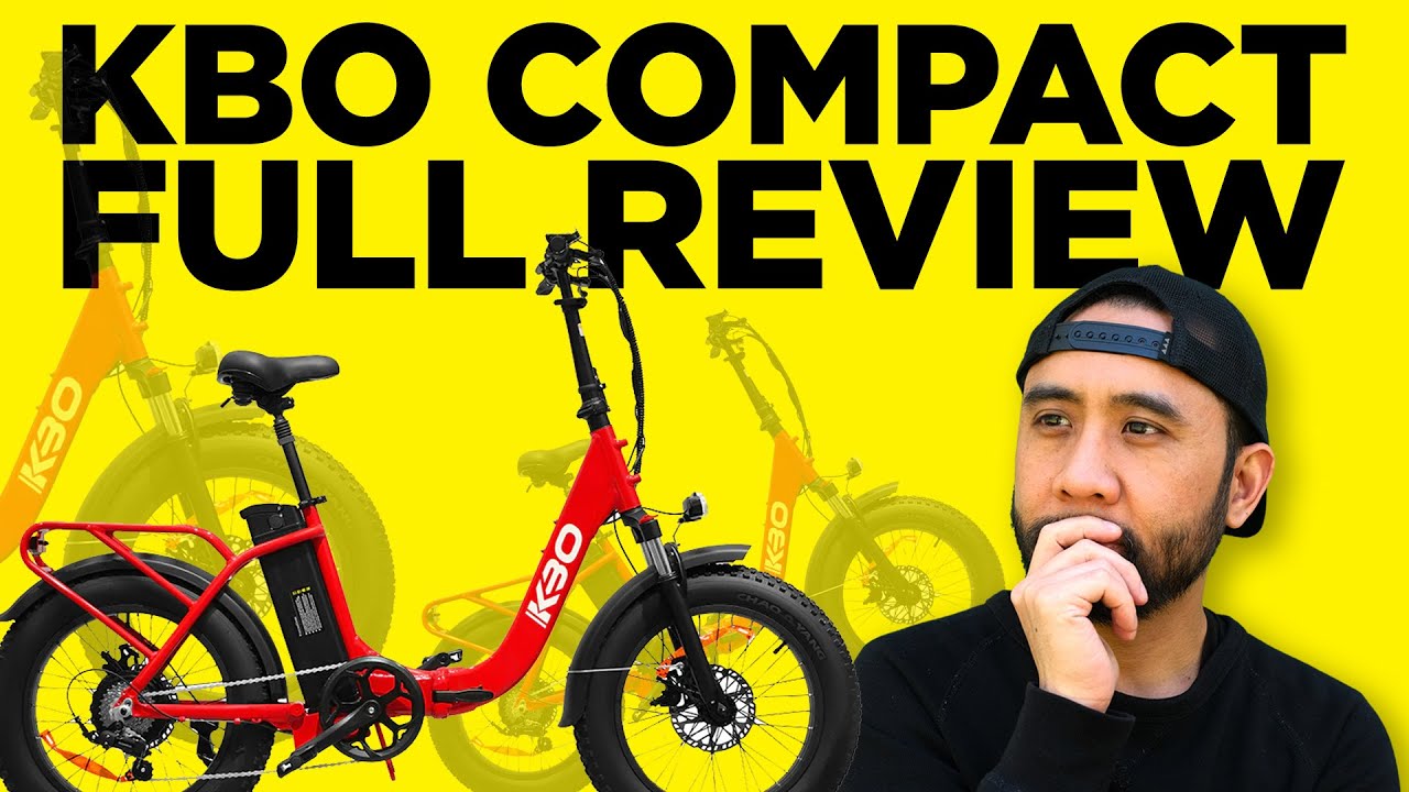 Unfold Your Adventure: KBO Compact Foldable E-Bike Review | RunPlayBack