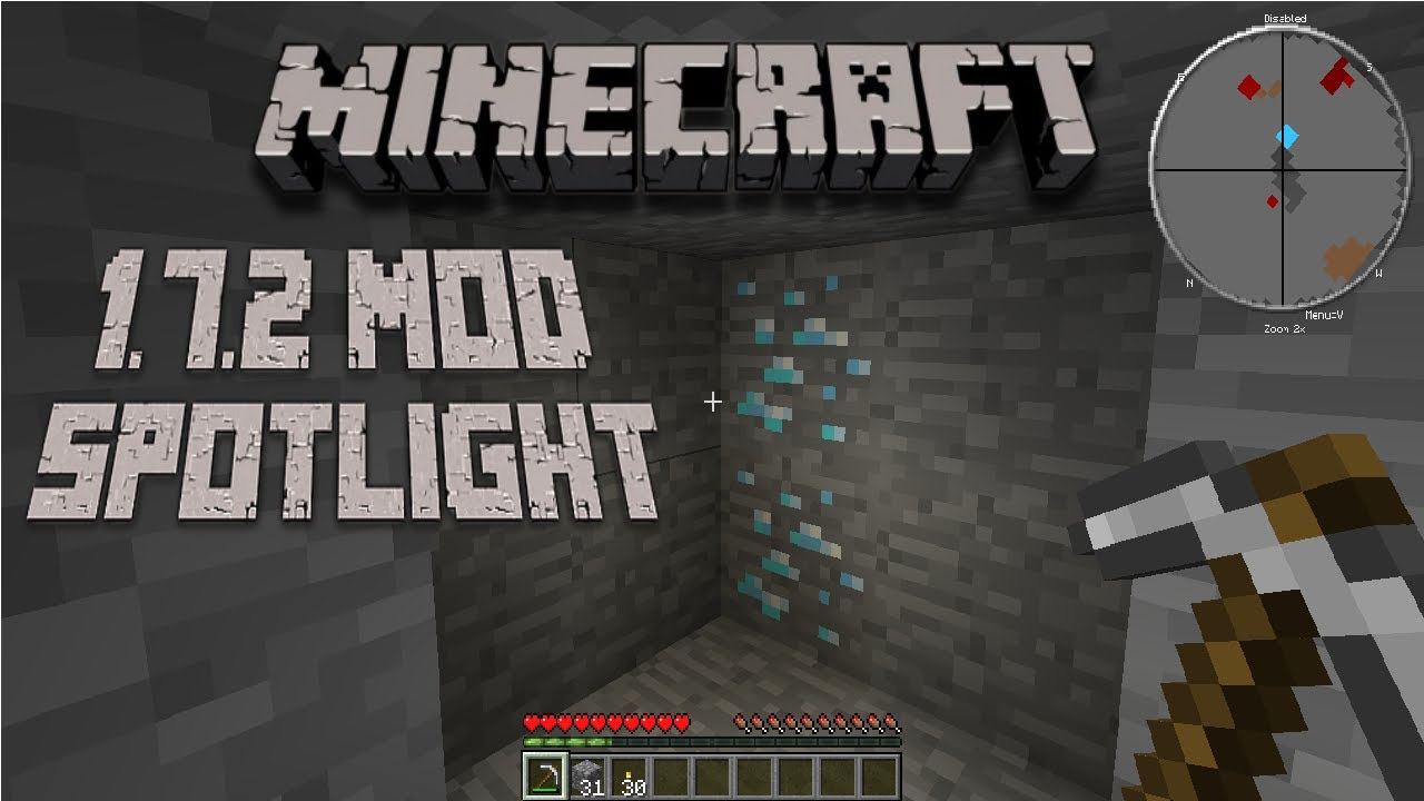 Minecraft 1.7.2/1.7.4 MOD Spotlight - Ellian's Material Detector!