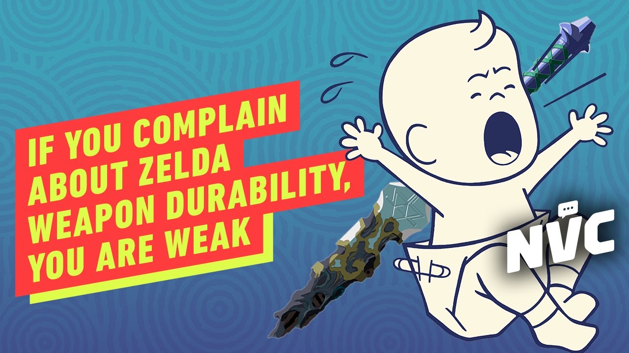 If You Complain About Zelda Weapon Durability, You Are Weak and Your Bloodline Is Weak - NVC Clips