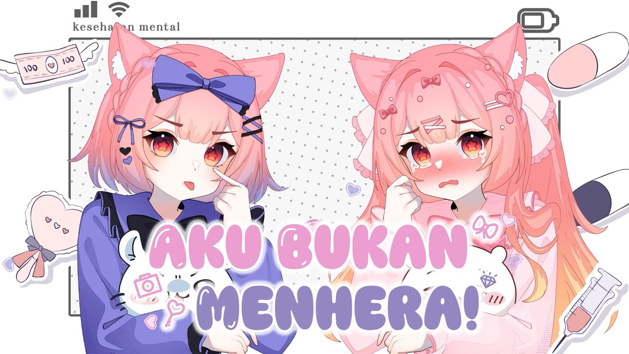 メンヘラじゃないもん！ Aku Bukan Menhera! | Momochan