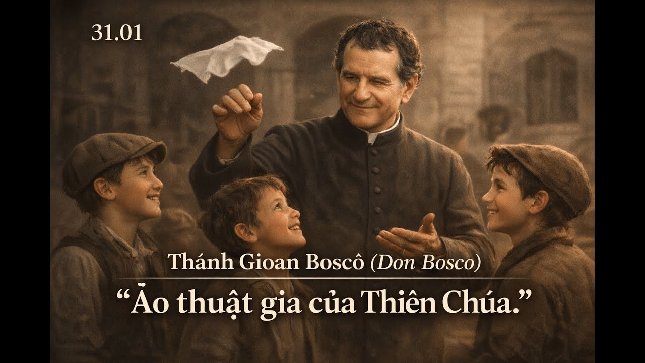 THÁNH GIOAN BOSCO- ẢO THUẬT GIA CỦA THIÊN CHÚA