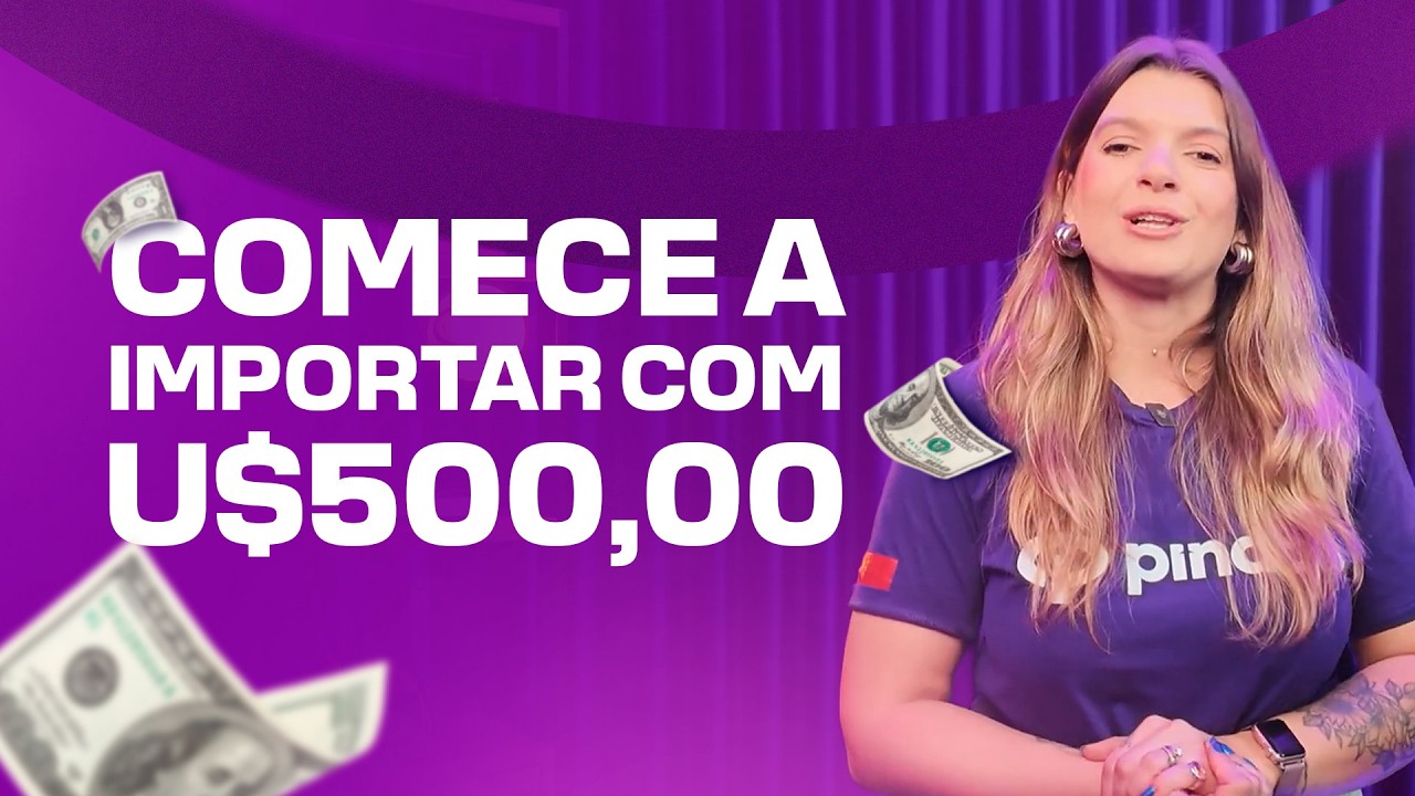 Valor mínimo para importar da China pela Pindau - Pindau