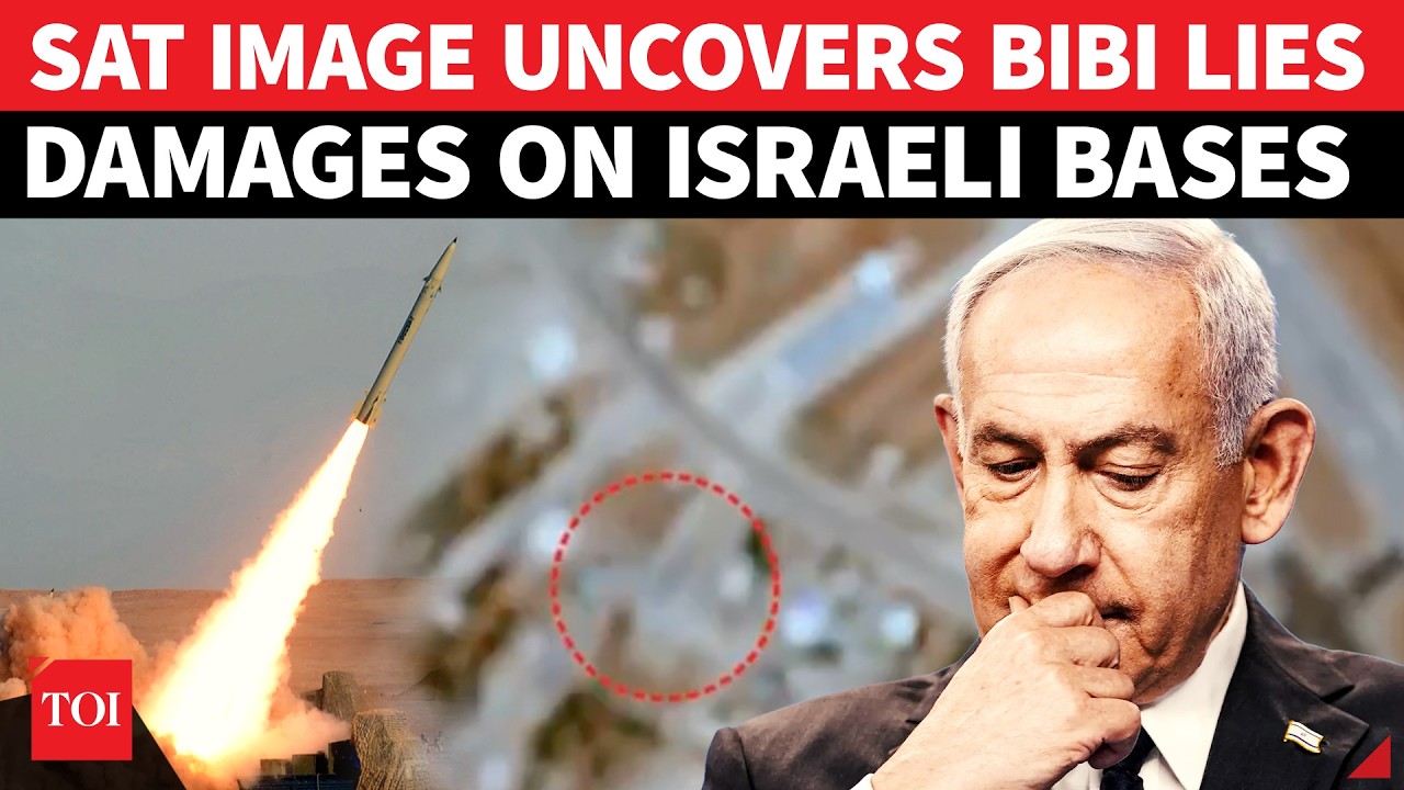 Satellite Images Challenge Tel Aviv Interception Claims After Iranian Strike On Israeli Air Base