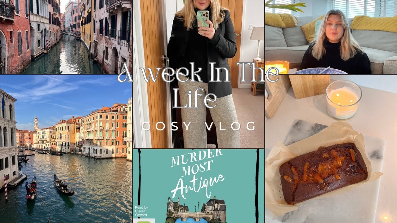 Cosy vlog: A few days in Venice | Hotel review | Current reads