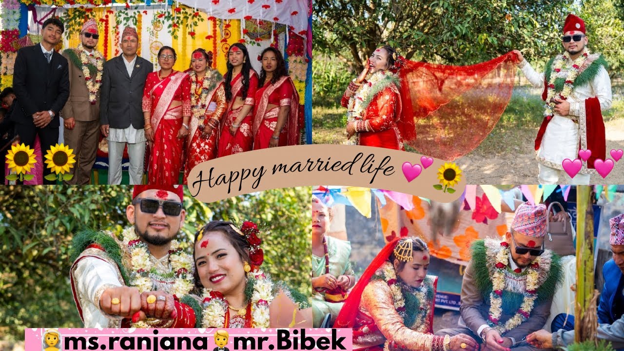 “My first best friend, my second mother..💕💕today she becomes a bride 👰🌻happy married life sister 💕❤️