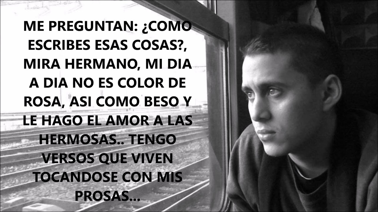 Canserbero - De la vida como película y su tragedia comedia y ficción LETRA