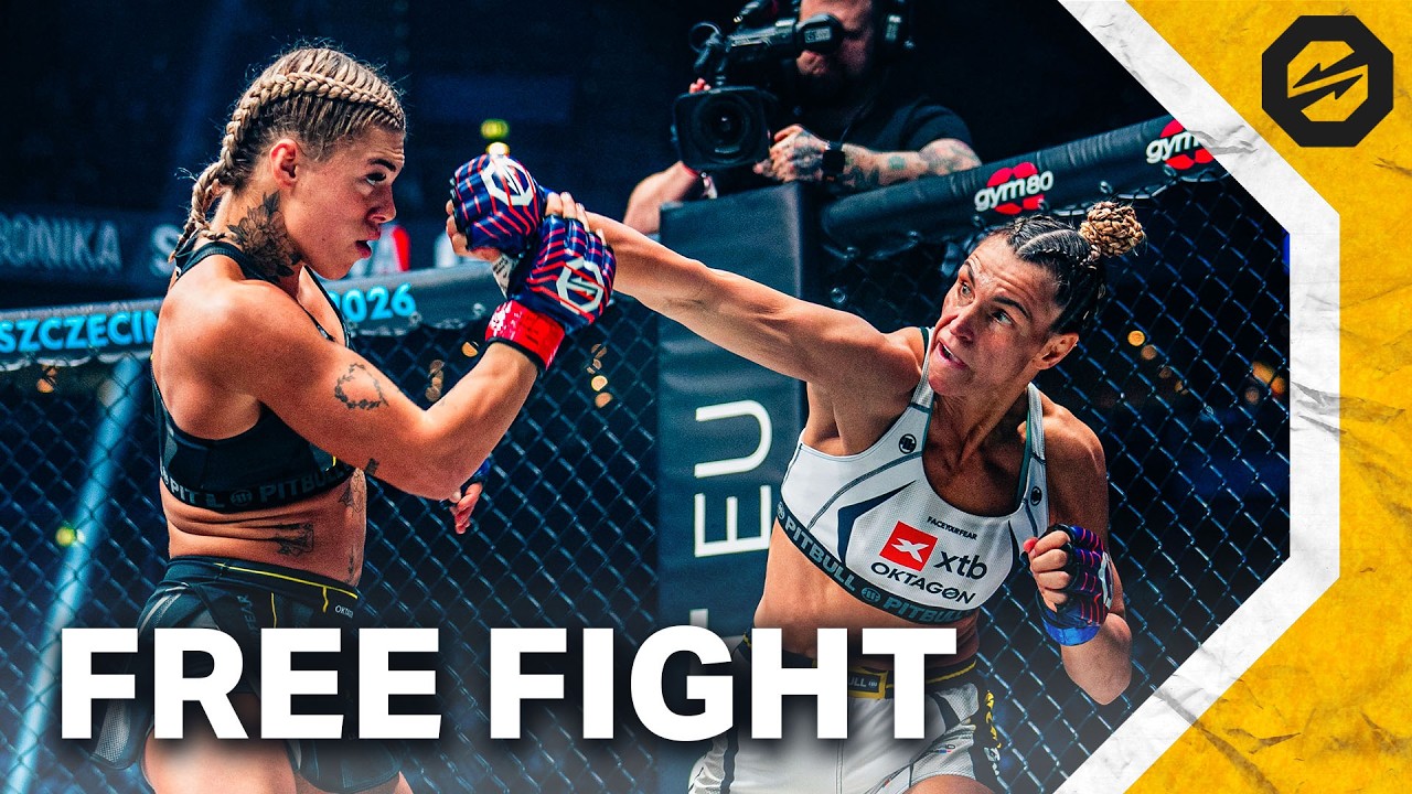 SMOLKOV&Aacute; vs. EGGER | FREE FIGHT | OKTAGON 85