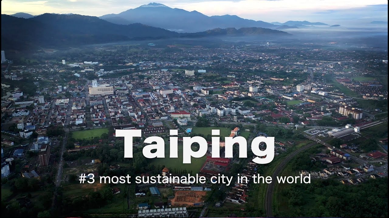 TAIPING TOWN, PERAK, Malaysia - World #3 most sustainable city [4K]
