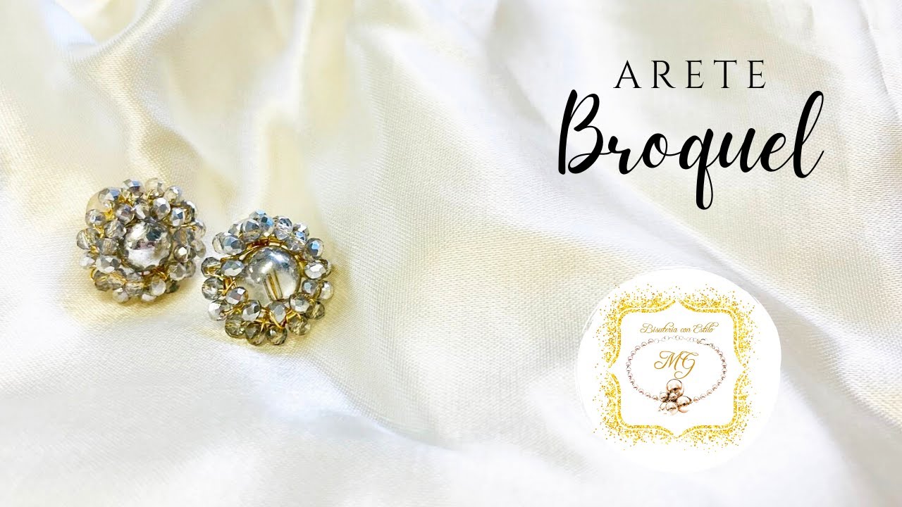 COMO HACER ARETES EN ALAMBRISMO 🔔| Arete BROQUEL