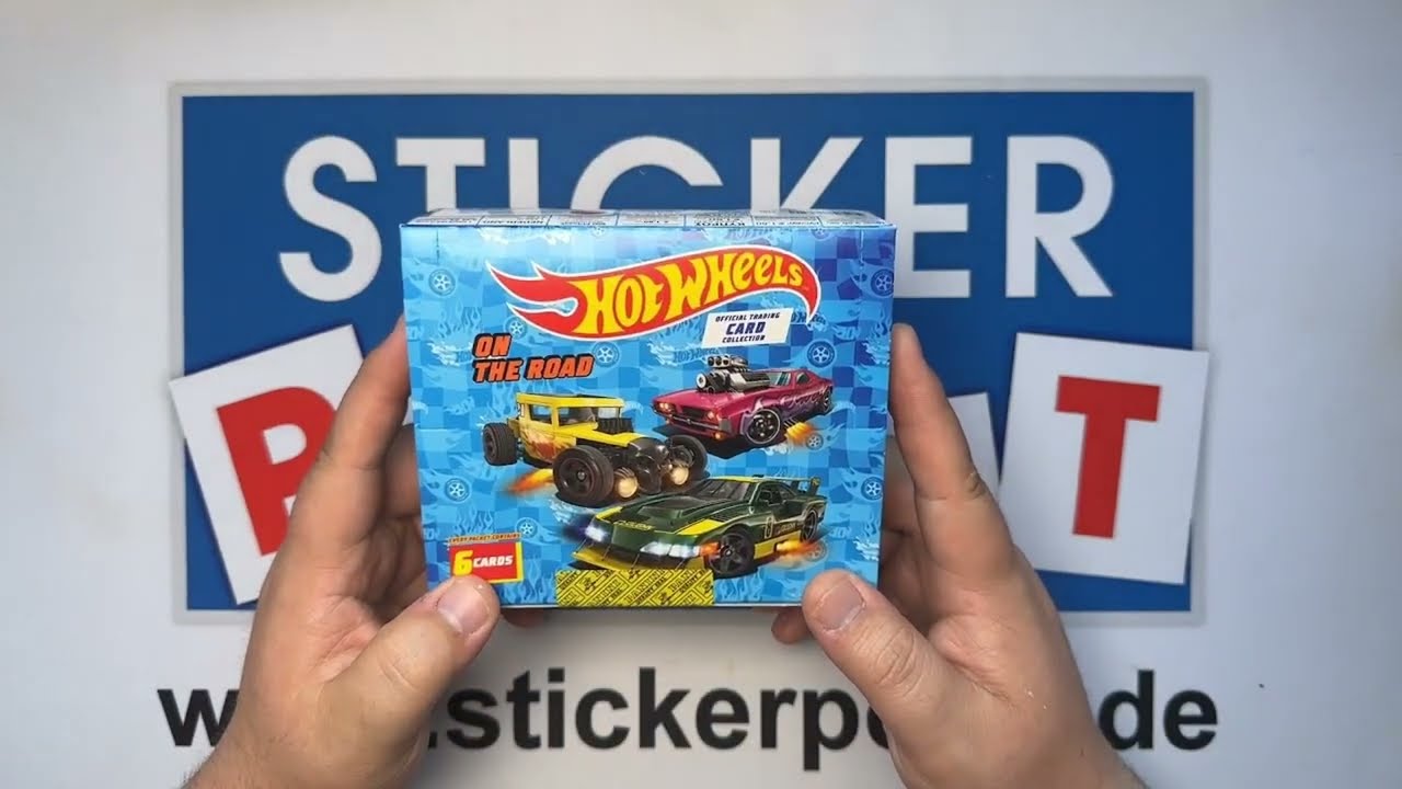 🏎️🔥 Das ist wirklich VERRÜCKT -  Panini Hotwheels On The Road Trading Cards Opening