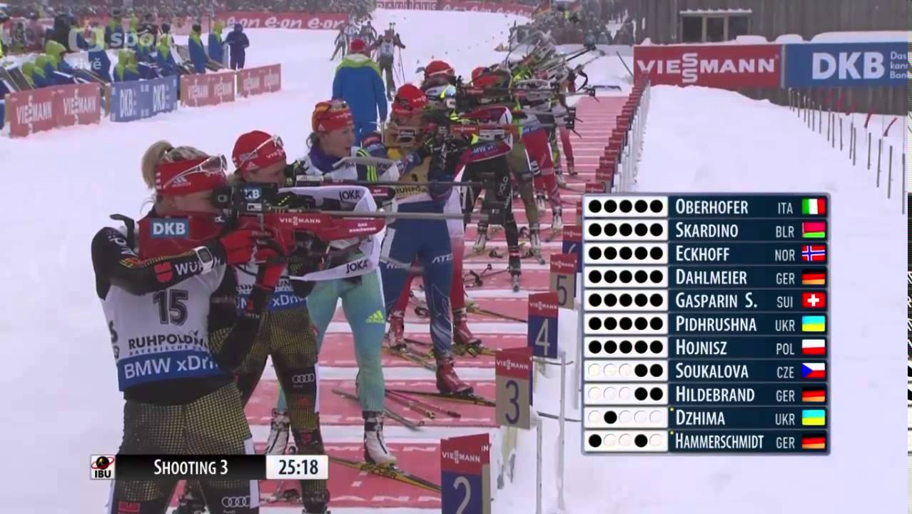 GABRIELA SOUKALOVÁ / Ruhpolding / Winner mass start