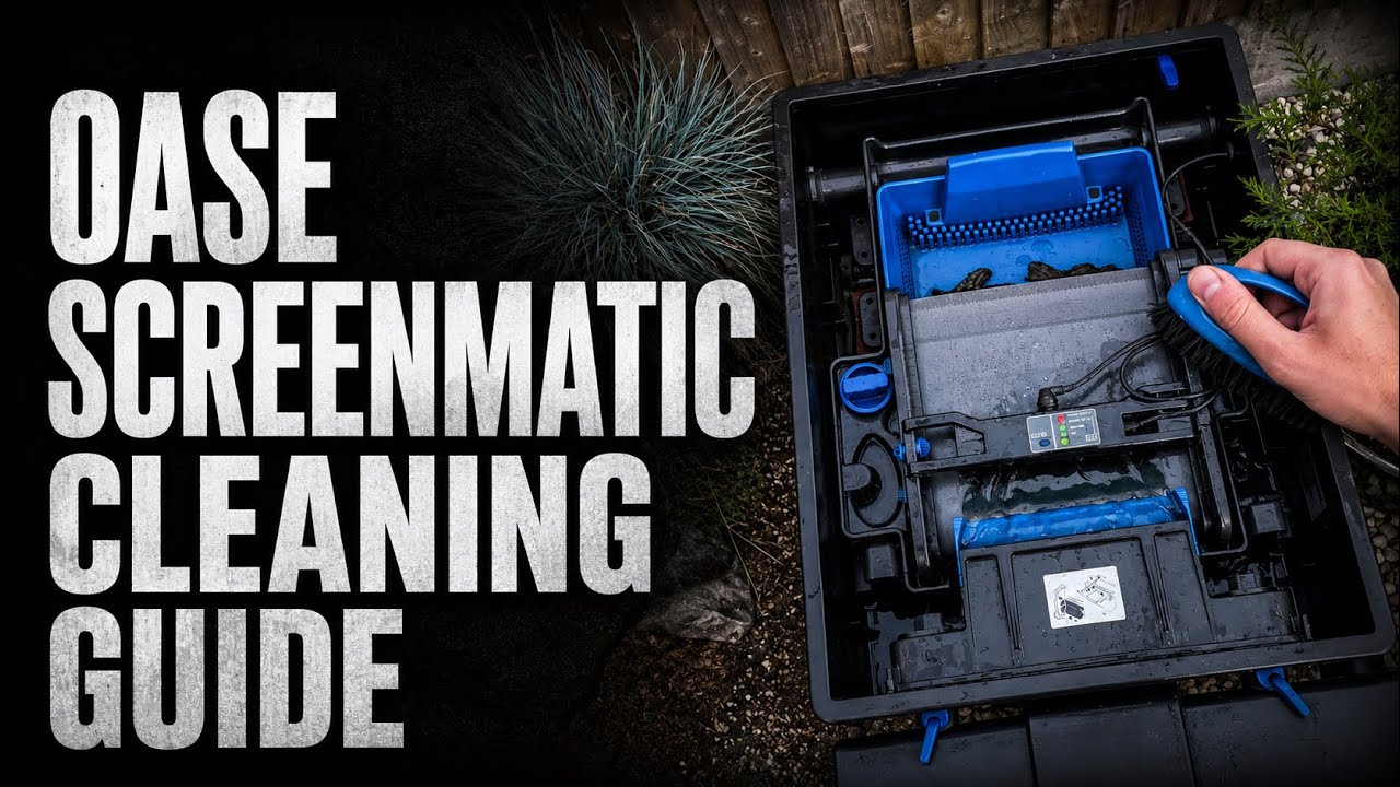 How To Clean The Oase Biotec Screenmatic 60000 Koi Pond FIlter System | “The Poor Mans Drum Filter”