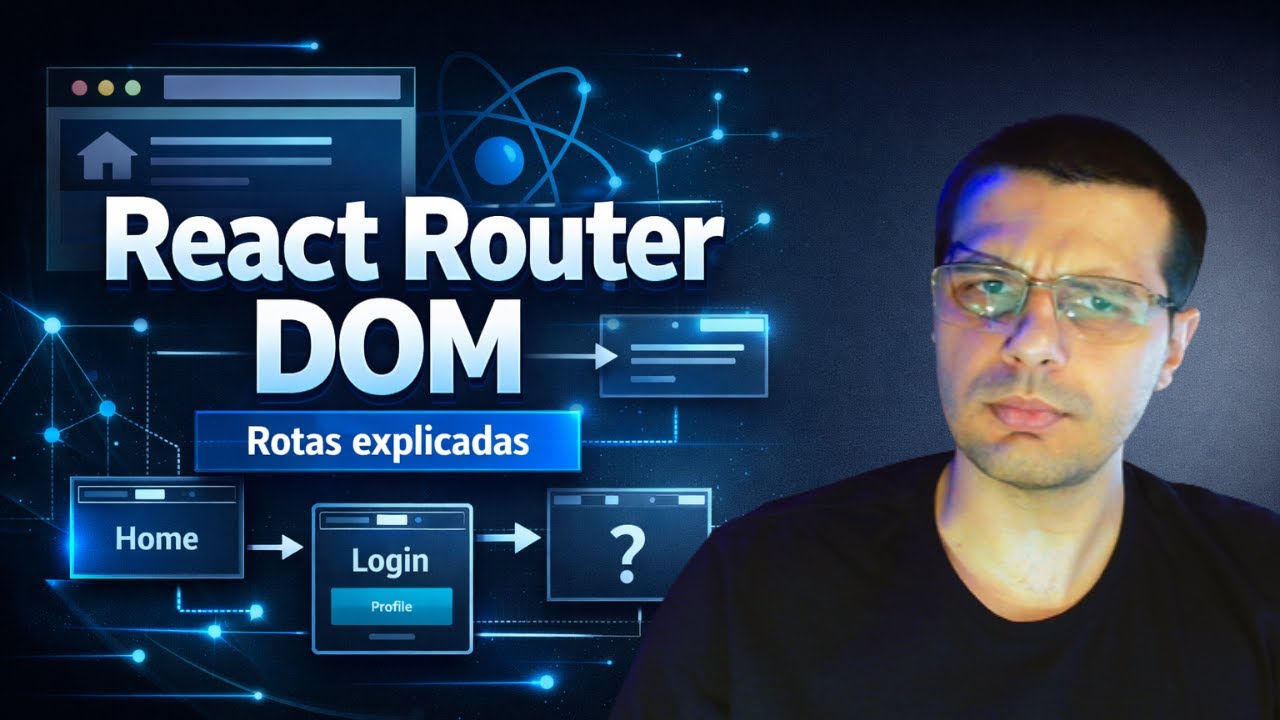 React Router DOM explicado na prática | Rotas, páginas e navegação no React