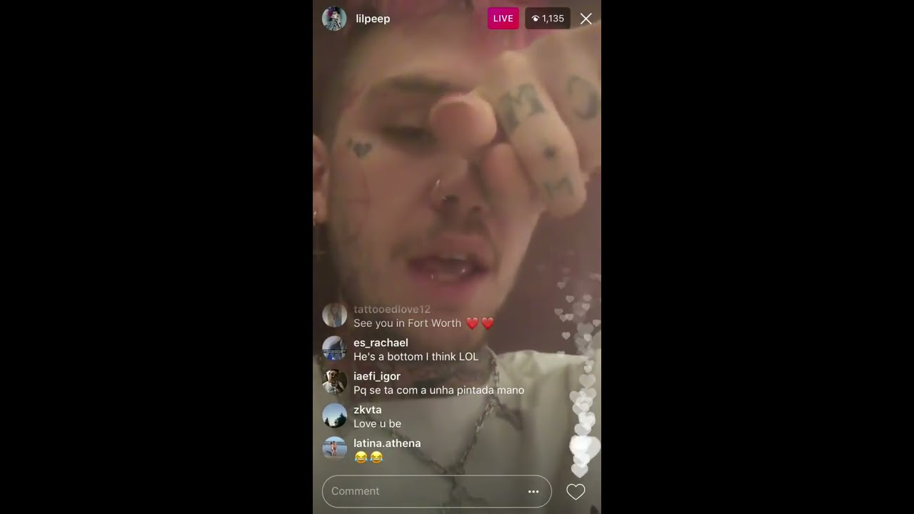 avoid - lil peep ( live )