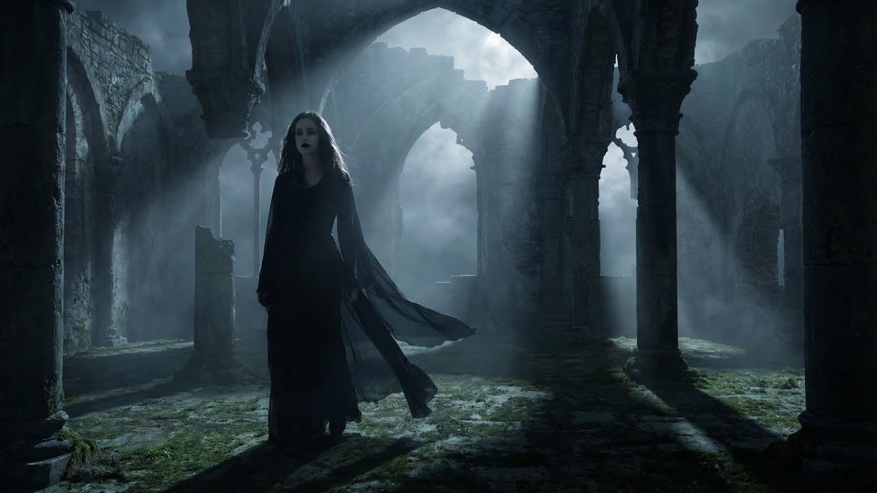 Moonlit Ruins – Gothic Violin Metal | Dark Fantasy Slow Cinematic Music V2