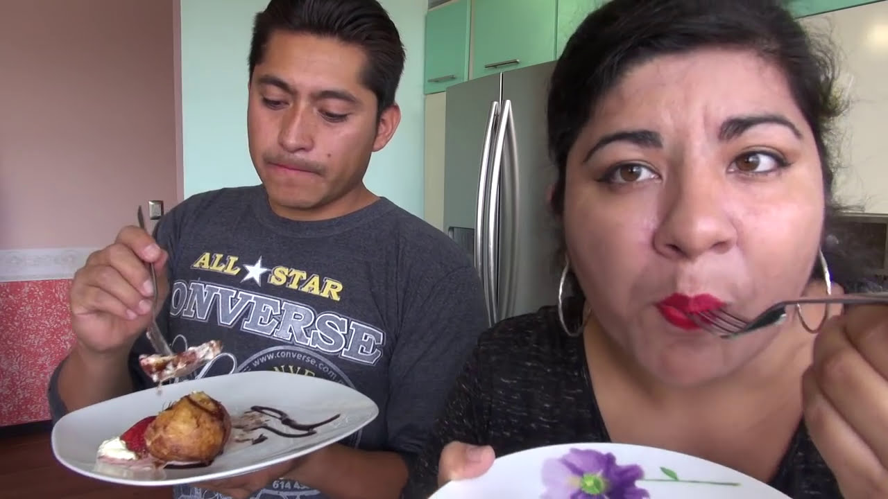 Receta de Helado frito relleno de nutella muy fácil