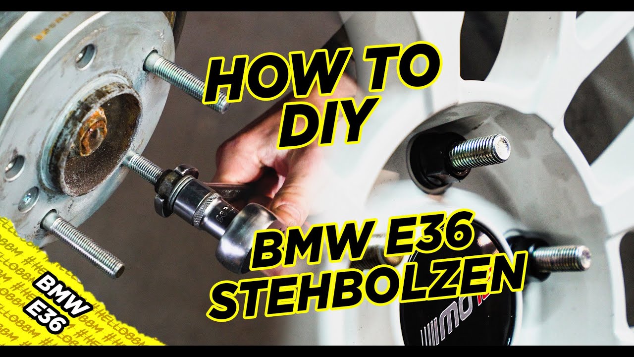Stehbolzen am BMW E36! | How to | by BBM Motorsport