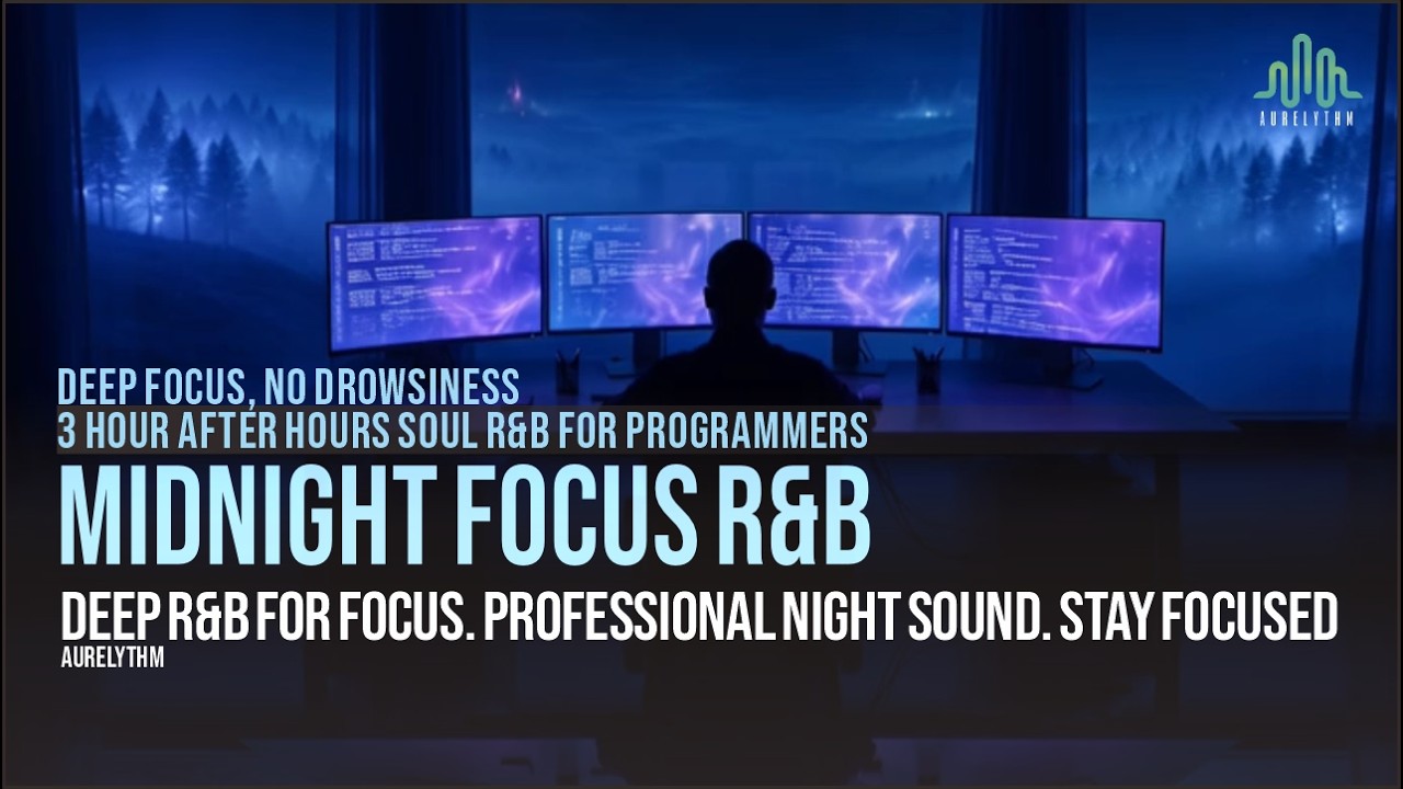 After Hours Soul R&B for Programmers | Deep Focus, No Drowsiness