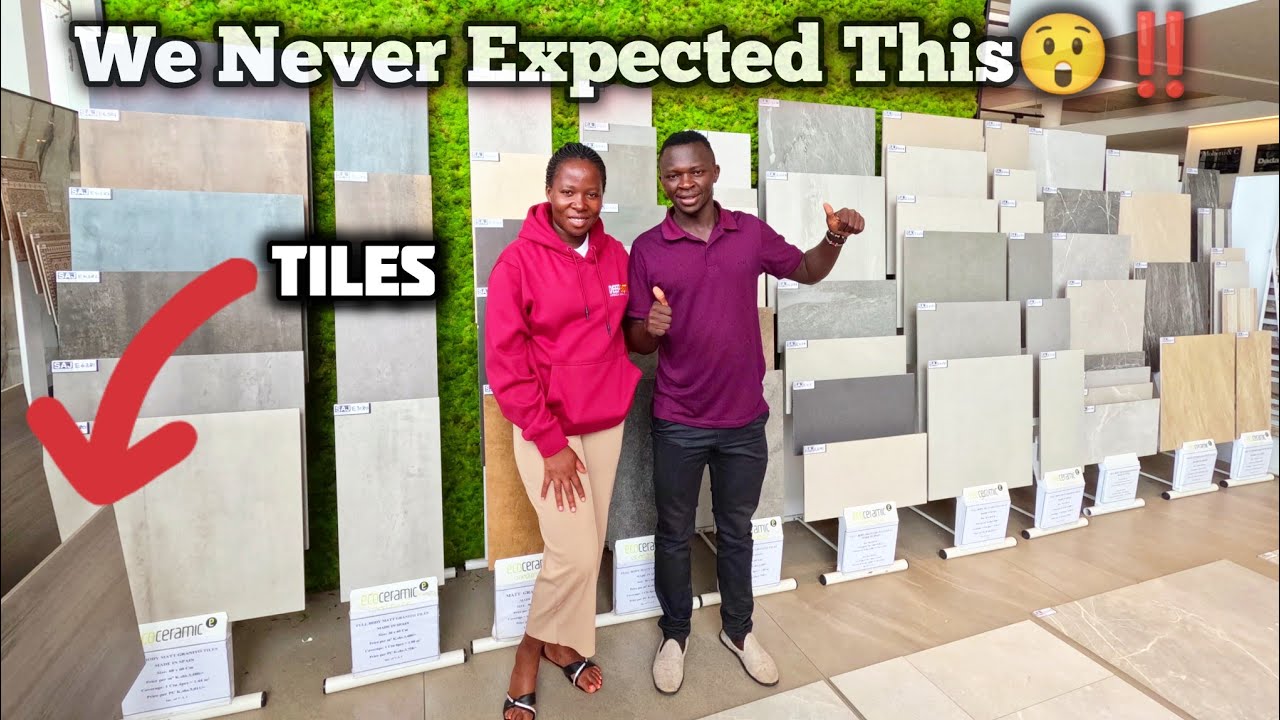 Finally‼️ window shopping for Tiles for our Dream Home ❤️🙏
