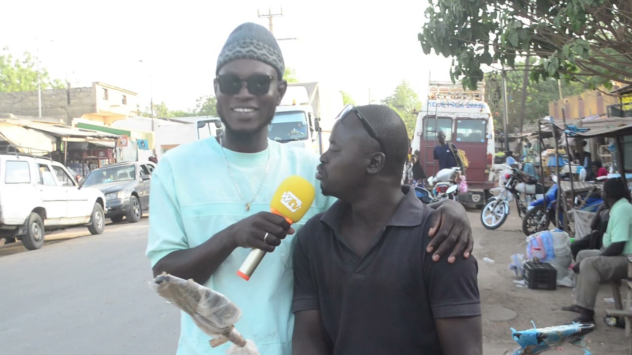 Micro trottoir avec Sow the boss à Wack Ngouna
