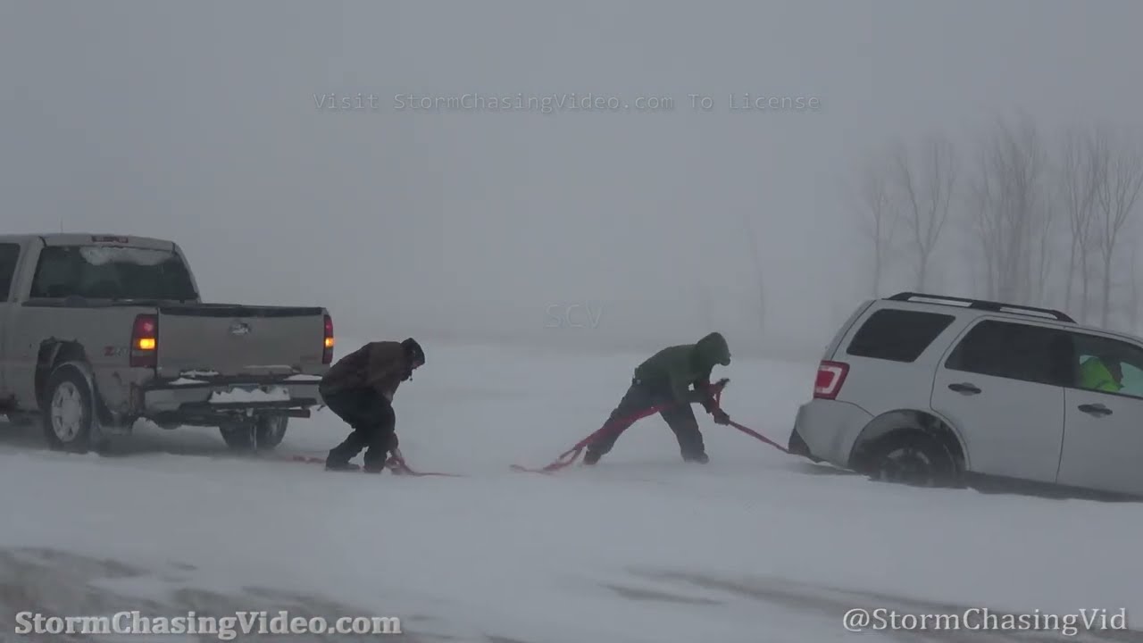 I29 Winter Storm Southeast North Dakota Spinouts - 2/21/2022